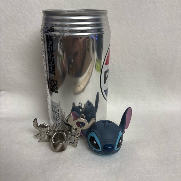 Set of 3 STITCH Pen Holder Key Plastic Key Cover Disney Japan - Picture 2 of 9